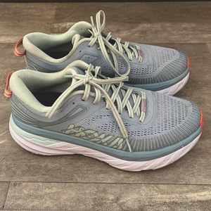 Hoka Bondi 7 Running/Walking Shoes 🧡